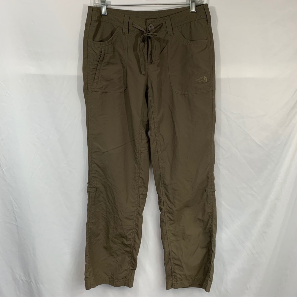 North Face Olive Horizon Tempest Nylon Pants